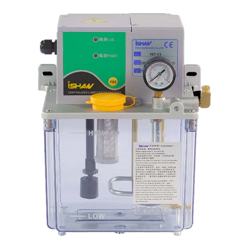 (3 LT) 110V PLC KONTROLLÜ ISHAN KIZAK YAĞLAMA TANKI YET-C1